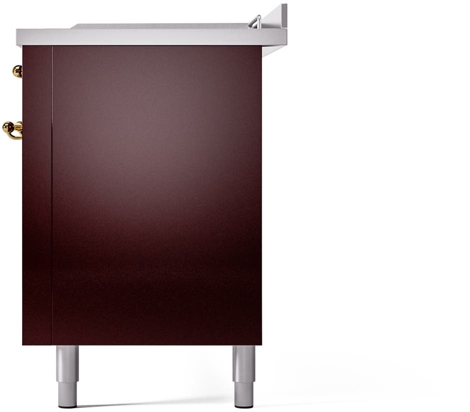 Ilve UP60FSNMPBUGLP Burgundy With Brass Trim, Lp