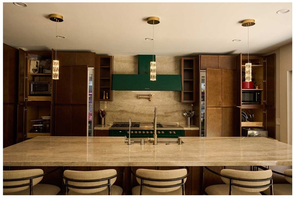 Ilve UP60FSNMPEGGLP Emerald Green With Brass Trim, Lp