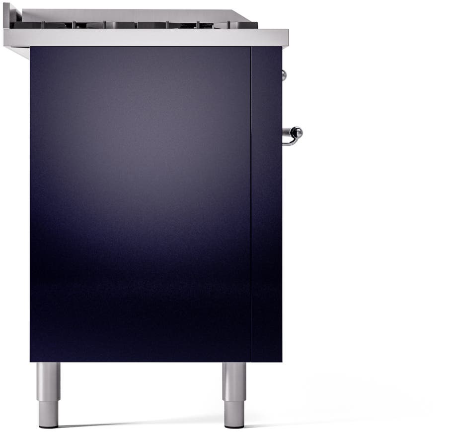 Ilve UP60FSNMPMBCLP Midnight Blue With Chrome Trim, Lp