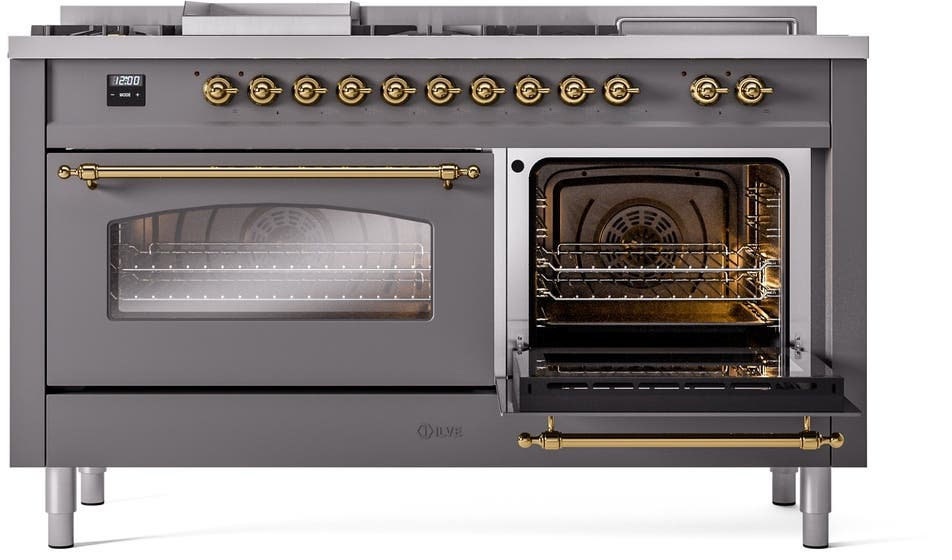 Ilve UP60FSNMPMGG Matte Brass