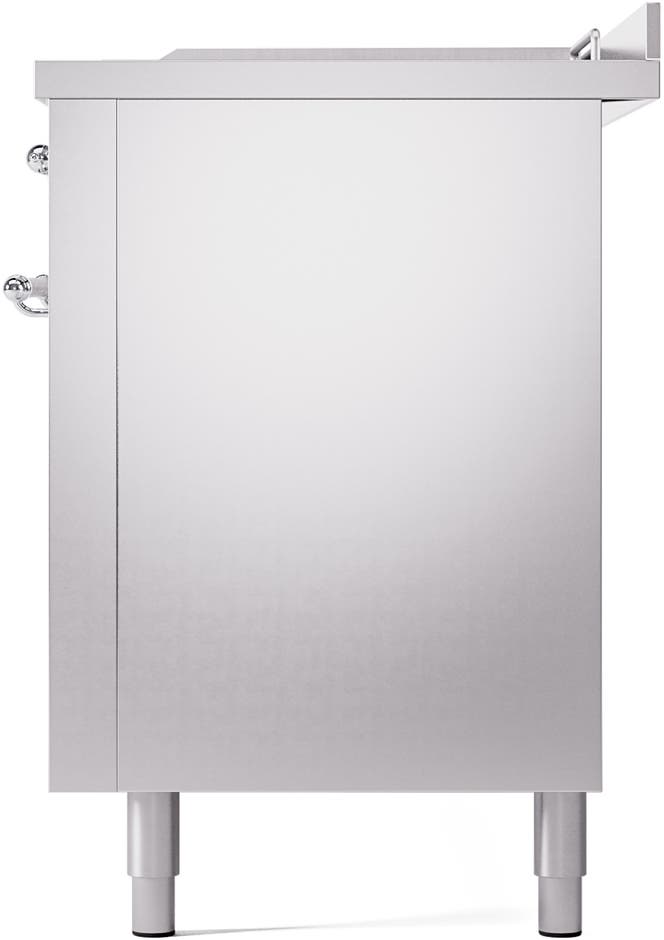 Ilve UP60FSNMPSSCLP Stainless Steel With Chrome Trim, Lp