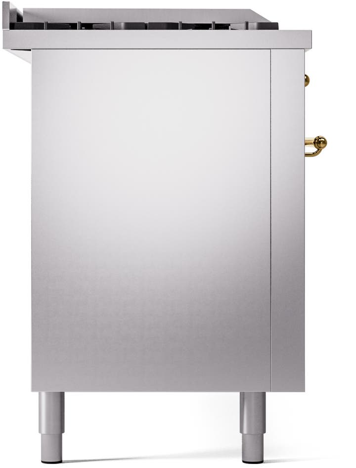 Ilve UP60FSNMPSSGLP Stainless Steel With Brass Trim, Lp
