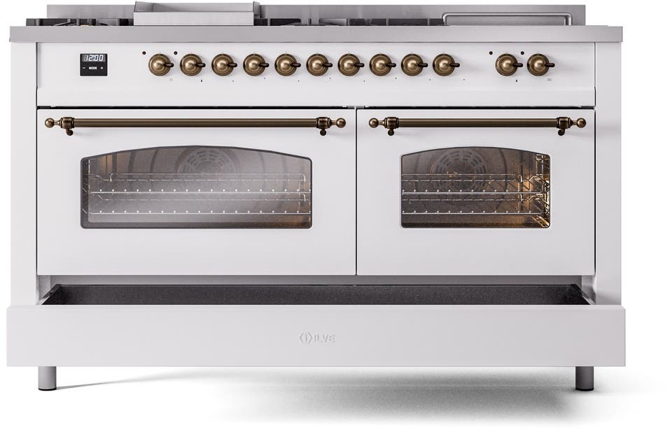 Ilve UP60FSNMPWHB White Burnt