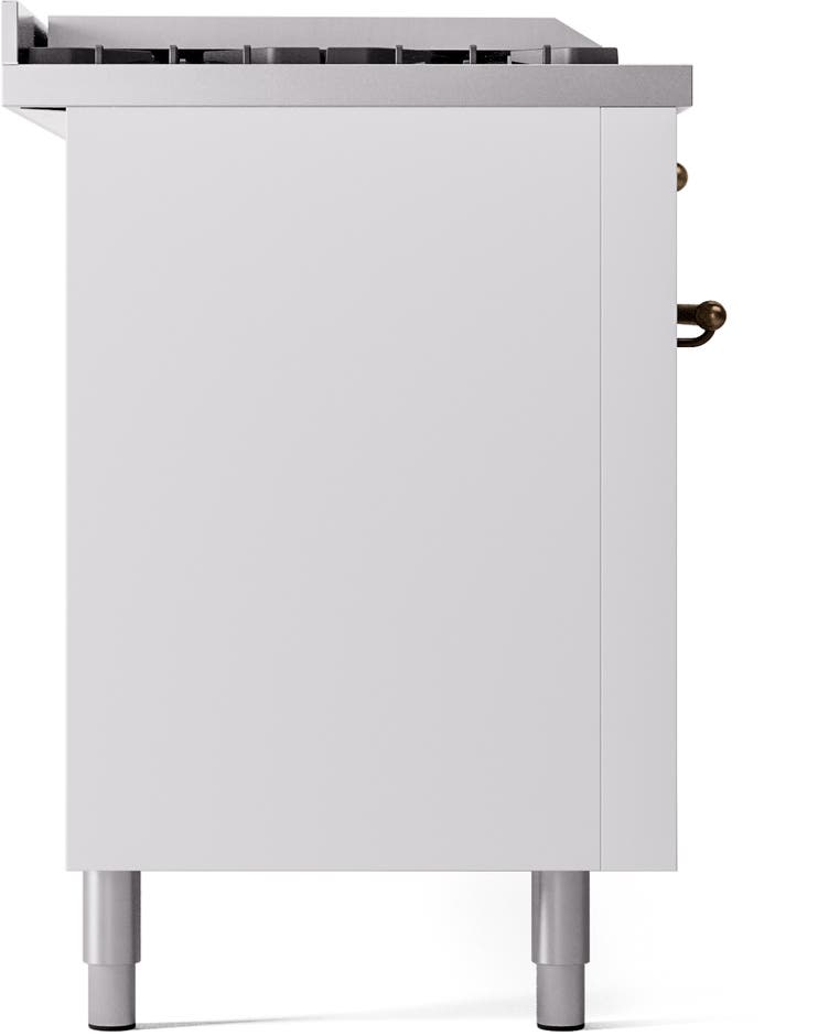 Ilve UP60FSNMPWHBLP White With Bronze Trim, Lp