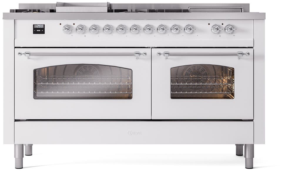 Ilve UP60FSNMPWHC White Chrome