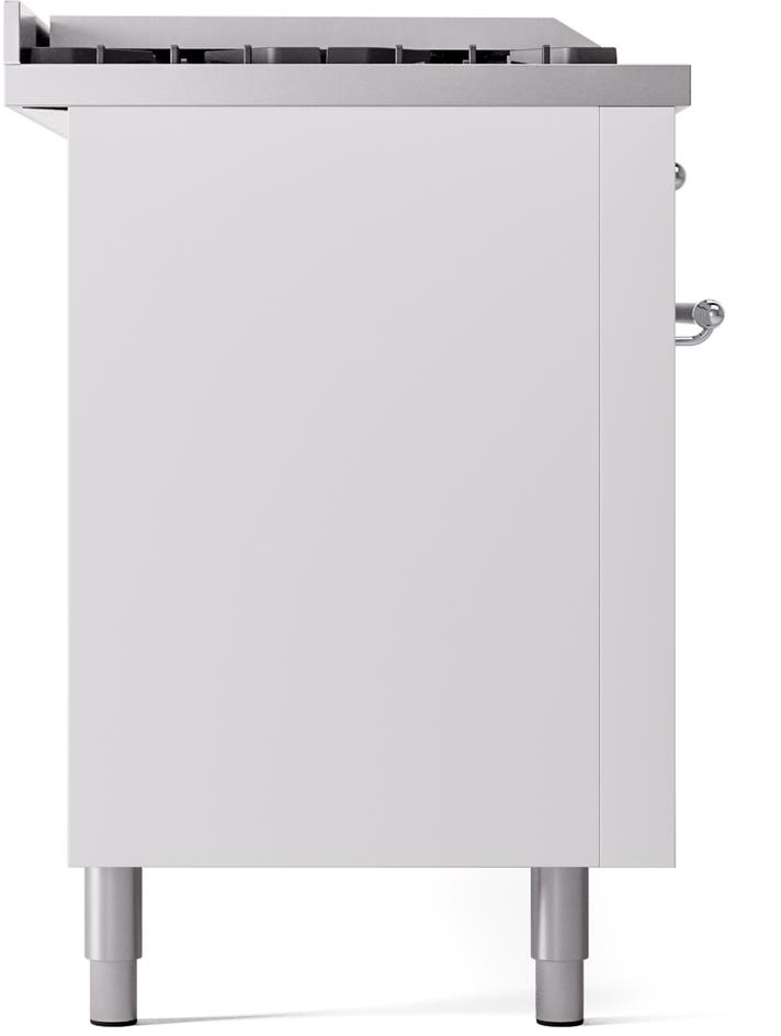Ilve UP60FSNMPWHCLP White With Chrome Trim, Lp