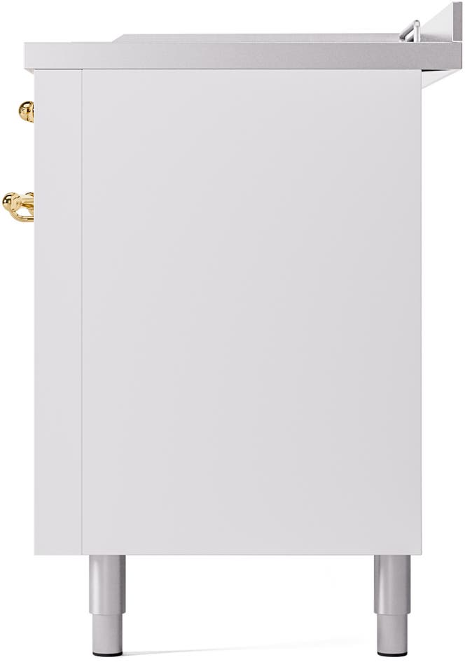 Ilve UP60FSNMPWHG White Brass