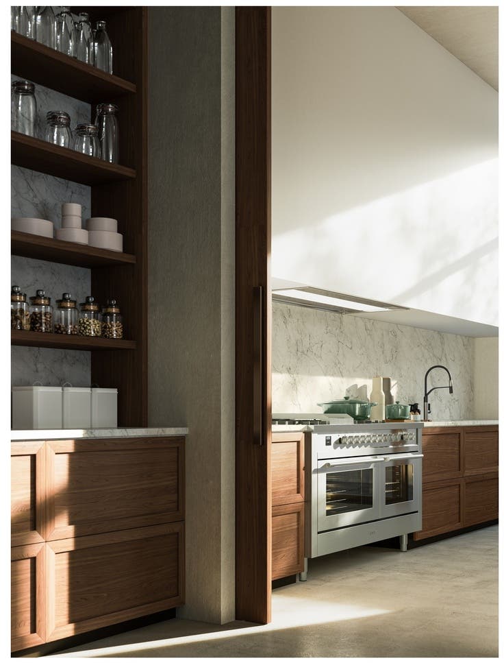 Ilve UP60FSQMPSS Stainless Steel With Satin Trim