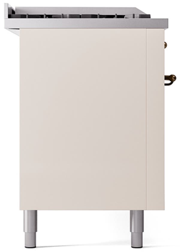 Ilve UP60FSQNMPAWB Antique White With Bronze Trim