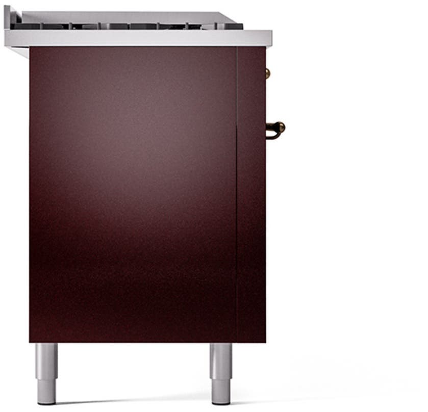Ilve UP60FSQNMPBUBLP Burgundy With Bronze Trim, Lp