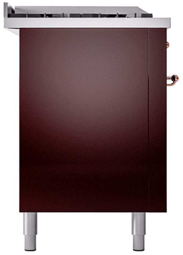 Ilve UP60FSQNMPBUP Burgundy With Copper Trim