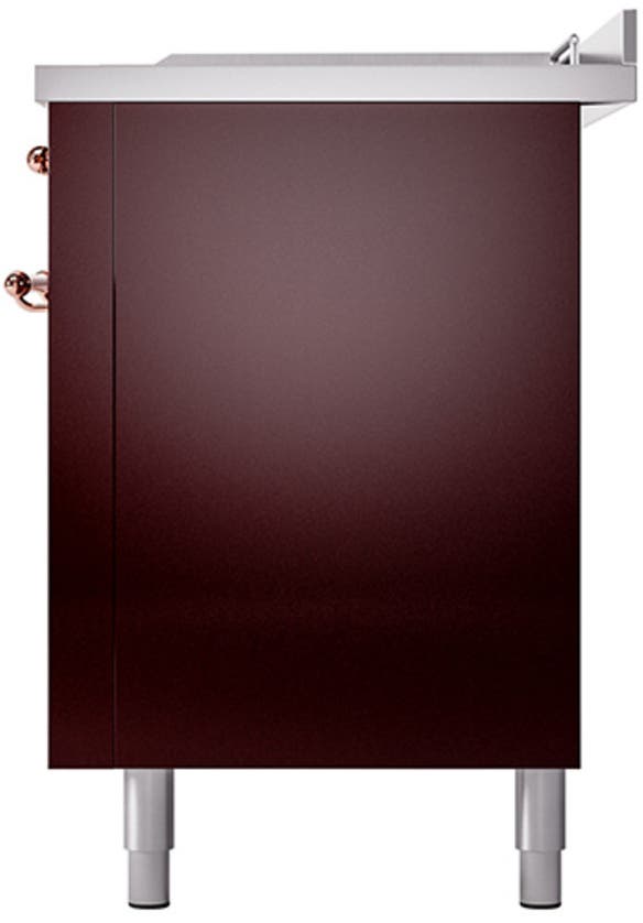 Ilve UP60FSQNMPBUP Burgundy With Copper Trim