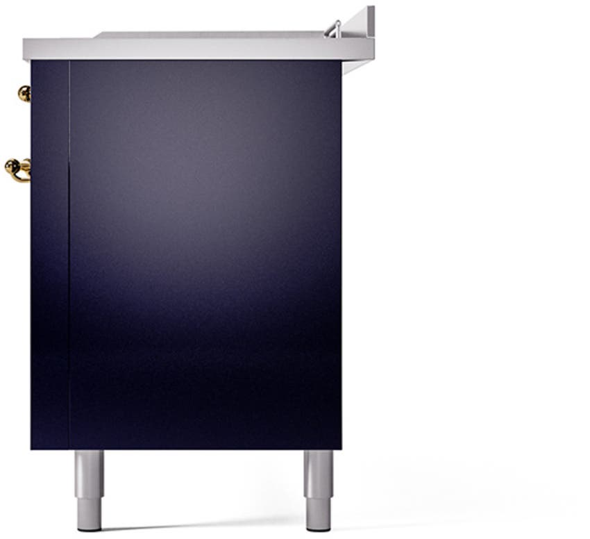 Ilve UP60FSQNMPMBGLP Midnight Blue With Brass Trim, Lp