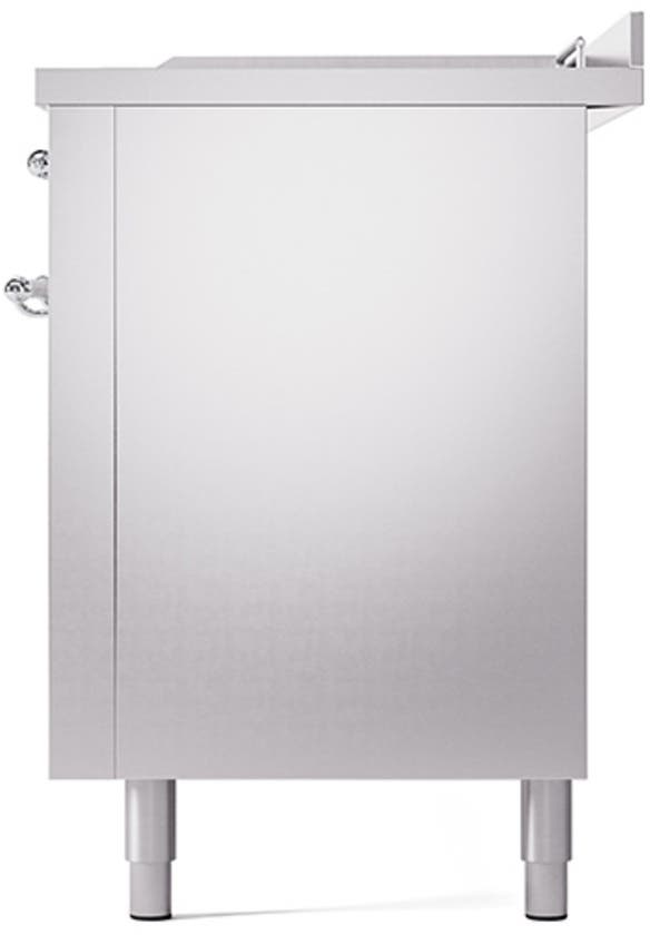 Ilve UP60FSQNMPSSC Stainless Steel With Chrome Trim