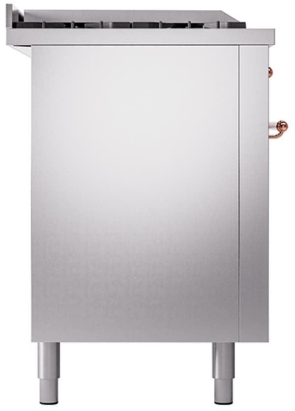 Ilve UP60FSQNMPSSP Stainless Steel With Copper Trim