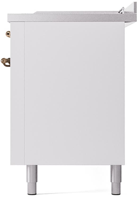 Ilve UP60FSQNMPWHB White With Bronze Trim