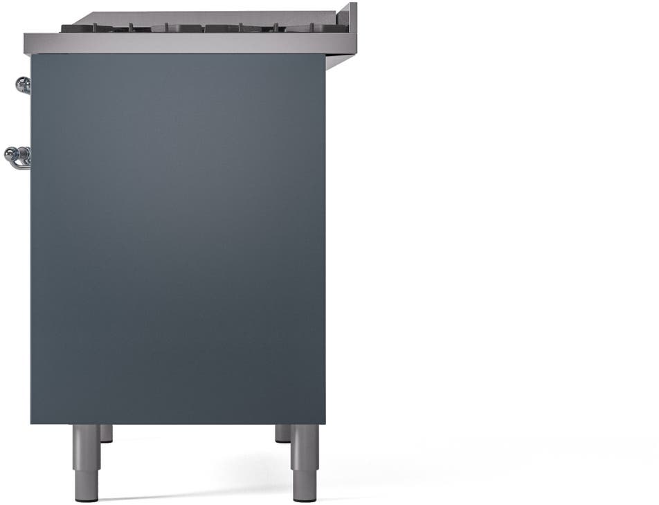 Ilve UPD40FNMPBGCLP Blue Grey With Chrome Trim, Lp