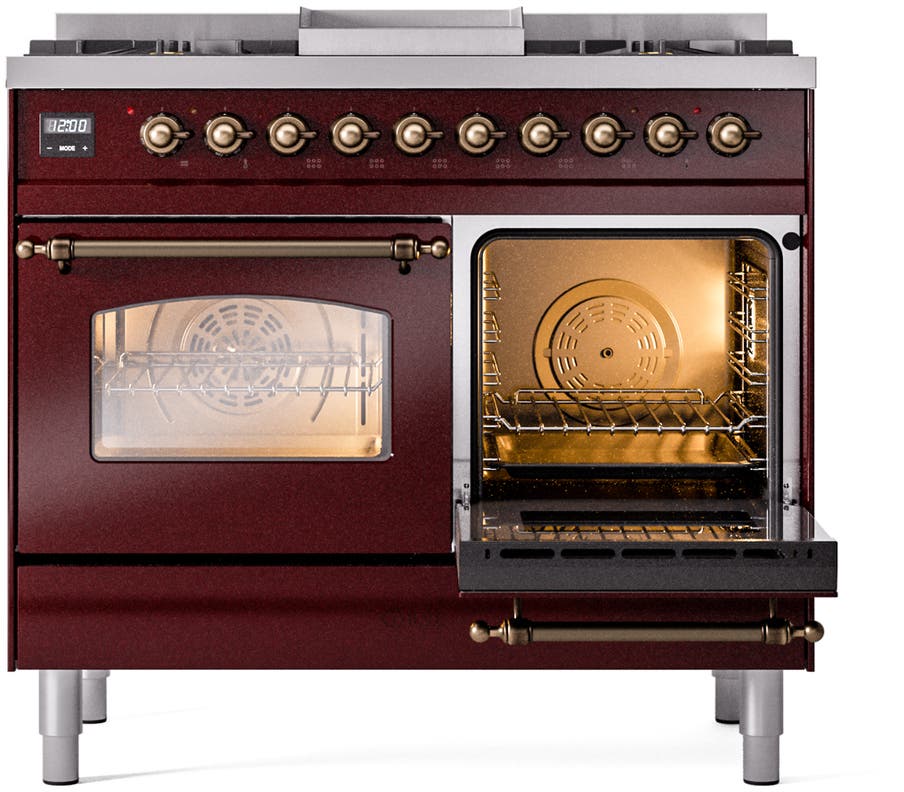 Ilve UPD40FNMPBUB Burgundy Burnt