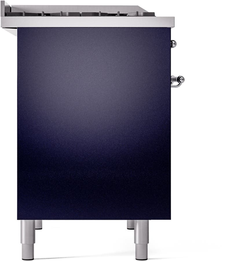 Ilve UPD40FNMPMBCLP Midnight Blue With Chrome Trim, Lp