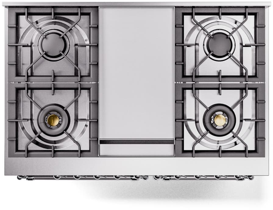 Ilve UPD40FNMPMGCLP Graphite Matte With Chrome Trim, Lp