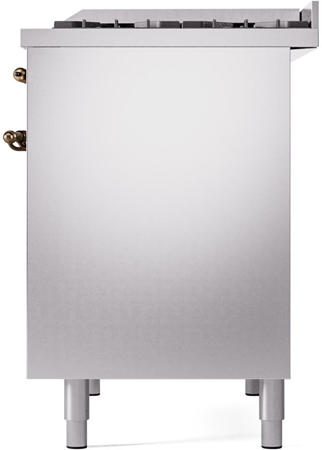 Ilve UPD40FNMPSSBLP Stainless Steel With Bronze Trim, Lp