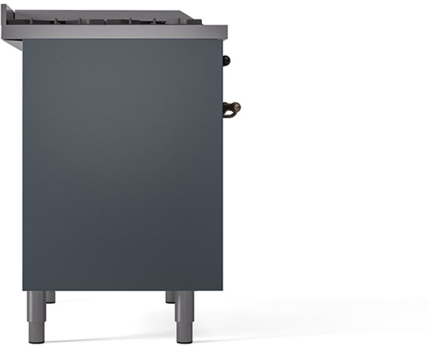 Ilve UPD40FQNMPBGBLP Blue Grey With Bronze Trim, Lp