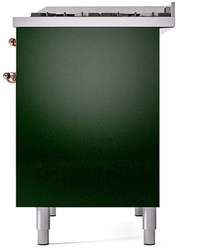 Ilve UPD40FQNMPEGPLP Emerald Green With Copper Trim, Lp