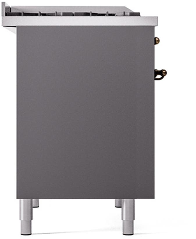 Ilve UPD40FQNMPMGB Graphite Matte With Bronze Trim