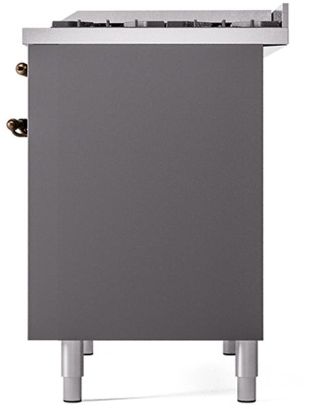 Ilve UPD40FQNMPMGB Graphite Matte With Bronze Trim