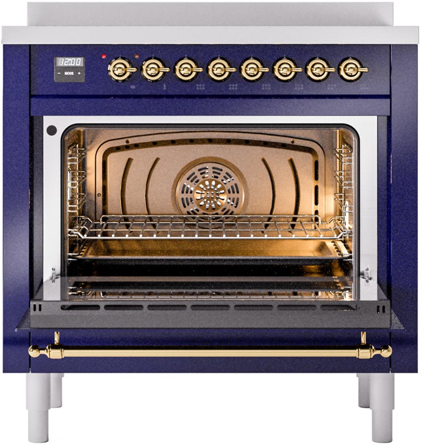 Ilve UPI366NMPMBG Midnight Blue Brass
