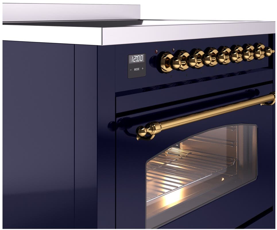 Ilve UPI366NMPMBG Midnight Blue Brass
