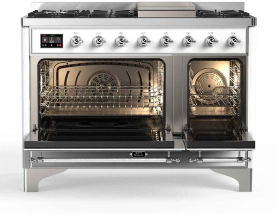 Ilve UM12FDNS3RACLP Ral Custom Color With Chrome Knobs, Liquid Propane