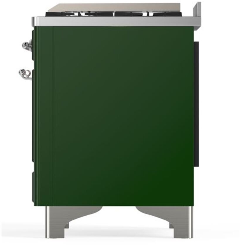 Ilve UM15FDQNS3EGCLP Liquid Propane In Emerald Green W/ Chrome Trim