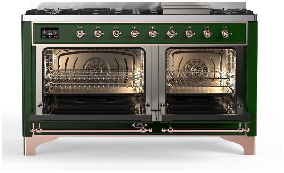 Ilve UM15FDQNS3EGP Natural Gas In Emerald Green W/ Copper Trim