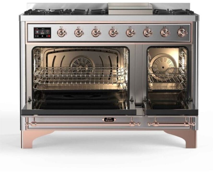 Ilve UM12FDNS3SSPLP Liquid Propane In Stainless Steel W/ Copper Trim