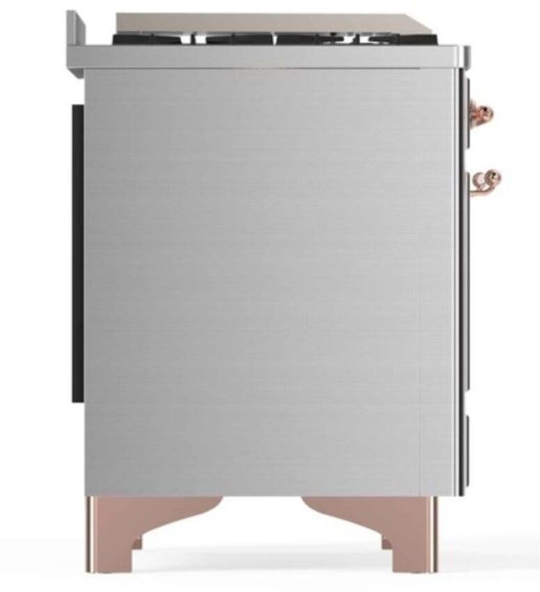 Ilve UM12FDNS3SSPLP Liquid Propane In Stainless Steel W/ Copper Trim