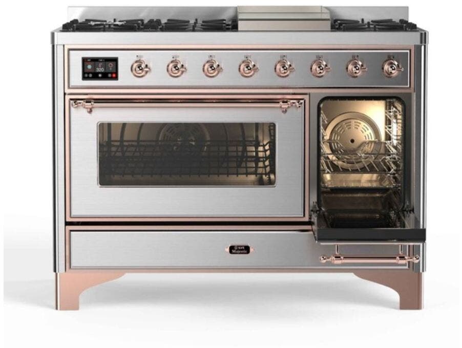 Ilve UM12FDNS3SSP Natural Gas In Stainless Steel W/ Copper Trim