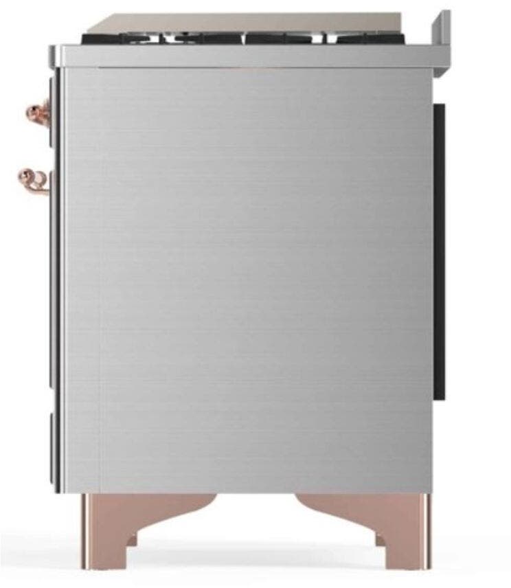 Ilve UM12FDNS3SSP Natural Gas In Stainless Steel W/ Copper Trim