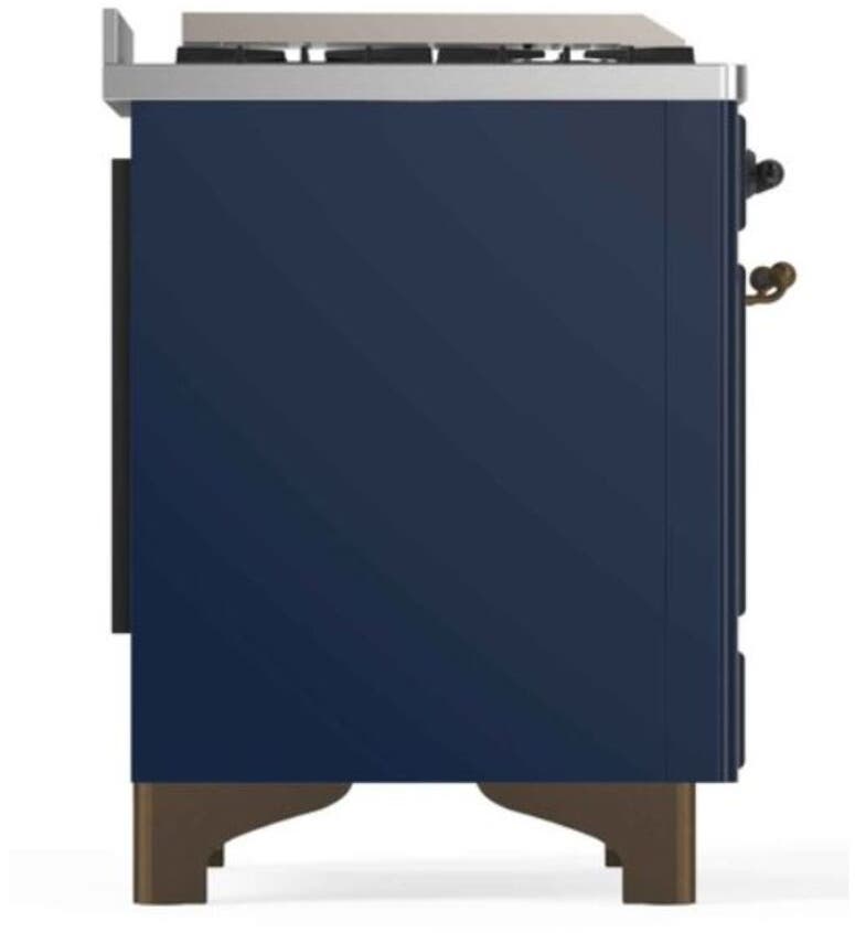 Ilve UM12FDNS3MBB Natural Gas In Midnight Blue W/ Bronze Trim
