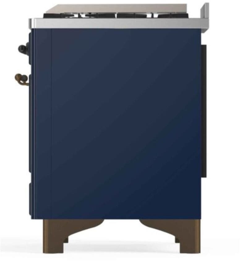 Ilve UM12FDNS3MBB Natural Gas In Midnight Blue W/ Bronze Trim