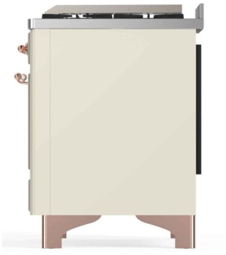Ilve UM12FDNS3AWPLP Liquid Propane In Antique White W/ Copper Trim