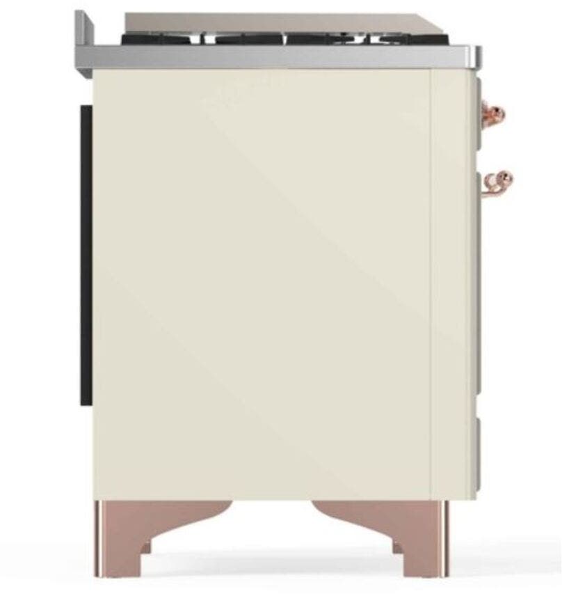 Ilve UM12FDNS3AWP Natural Gas In Antique White W/ Copper Trim