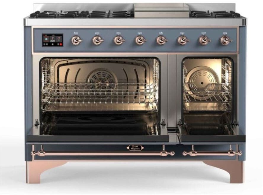 Ilve UM12FDNS3BGP Natural Gas In Blue Grey W/ Copper Trim
