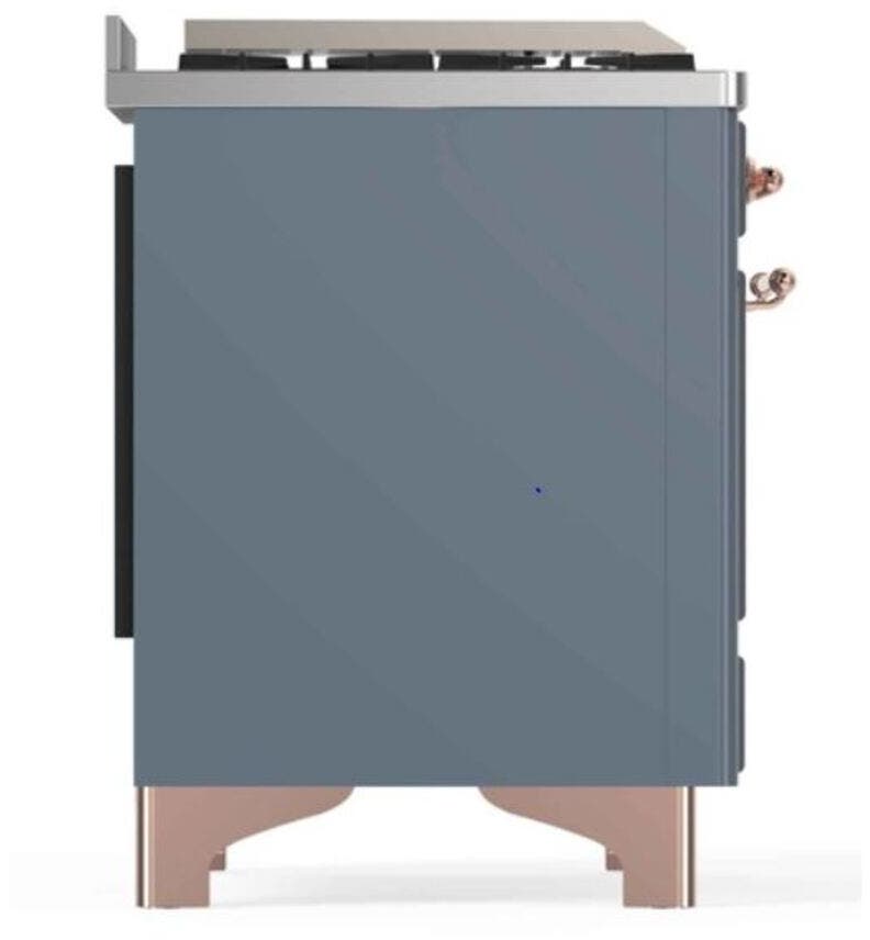 Ilve UM12FDNS3BGP Natural Gas In Blue Grey W/ Copper Trim