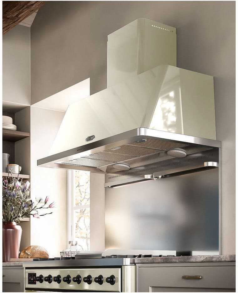 Ilve UM12FDNS3AWB Natural Gas In Antique White W/ Bronze Trim