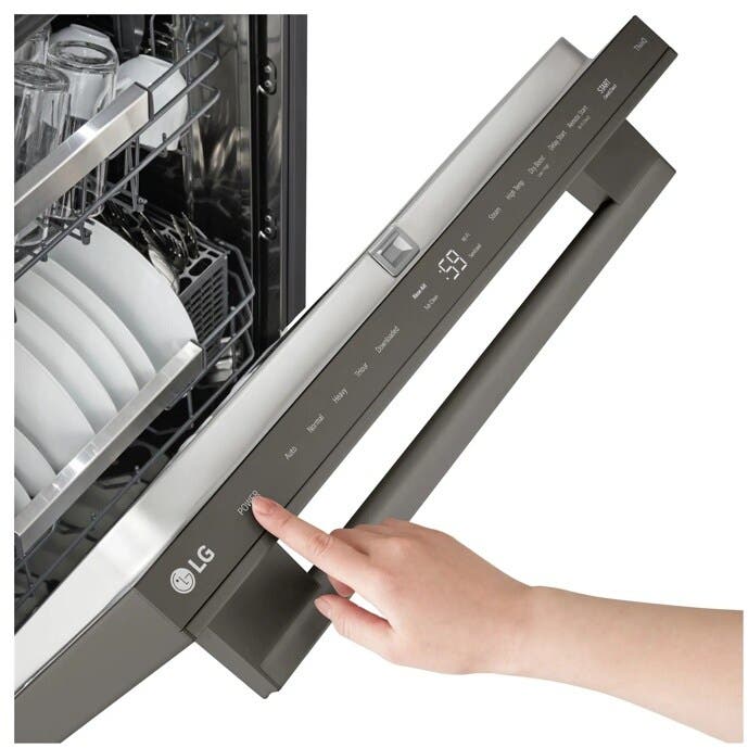 LG LDNTH753D Printproof Black Stainless Steel