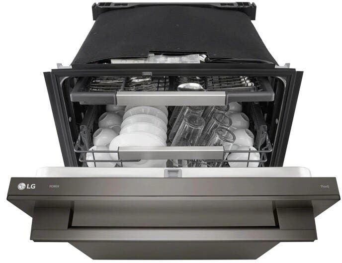 LG LDNTH753D Printproof Black Stainless Steel