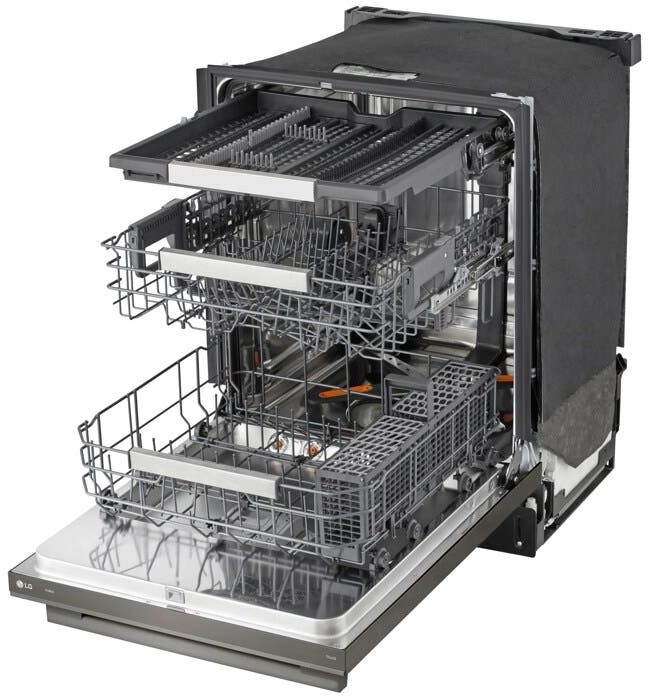 LG LDNTH753D Printproof Black Stainless Steel