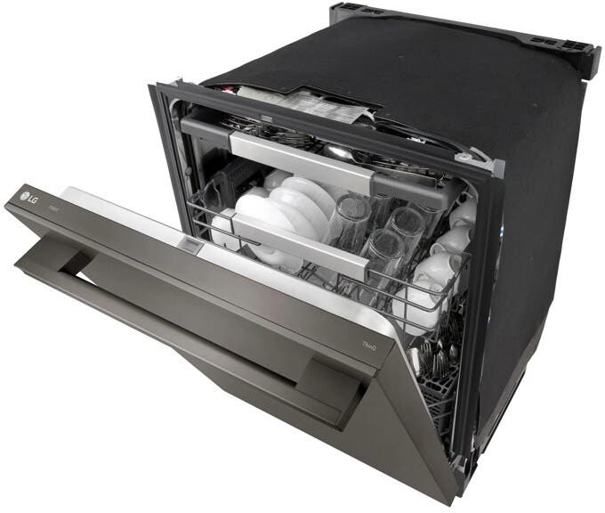 LG LDNTH753D Printproof Black Stainless Steel