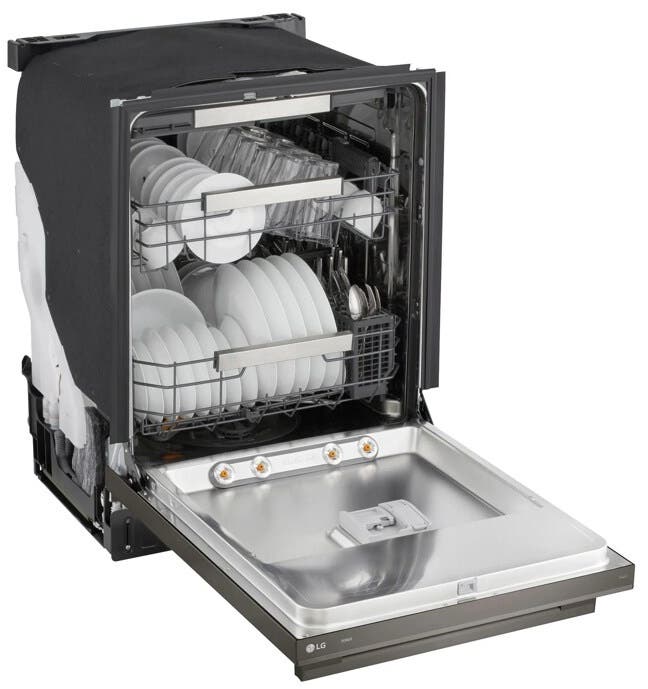 LG LDNTH753D Printproof Black Stainless Steel